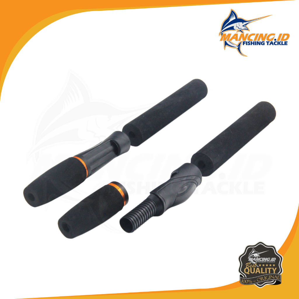 Gagang Joran Putar List Gold Aksesoris Custom Joran Sutet Bahan Busa Eva Padat