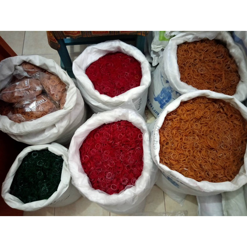 karet gelang karet cincin karet lengkong karet ikat￼