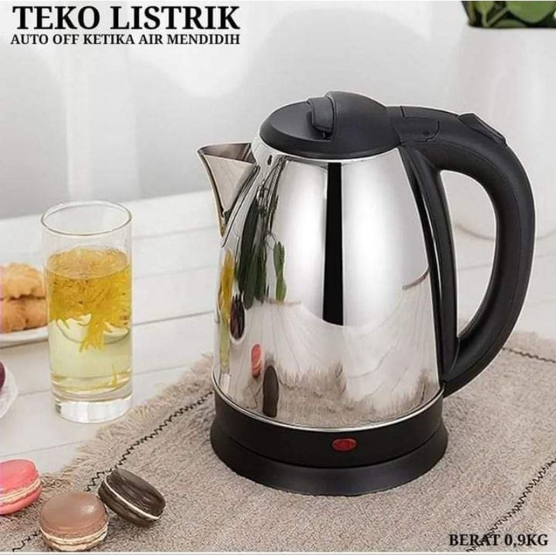 teko listrik praktis rebus air di hotel kosan