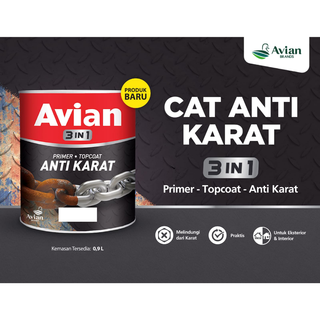 CAT AVIAN ANTI KARAT PRIMER + TOP COAT