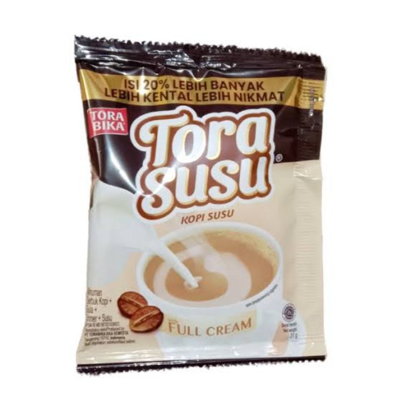 

Kopi Torabika Susu 1 renceng 10 sachet 31g