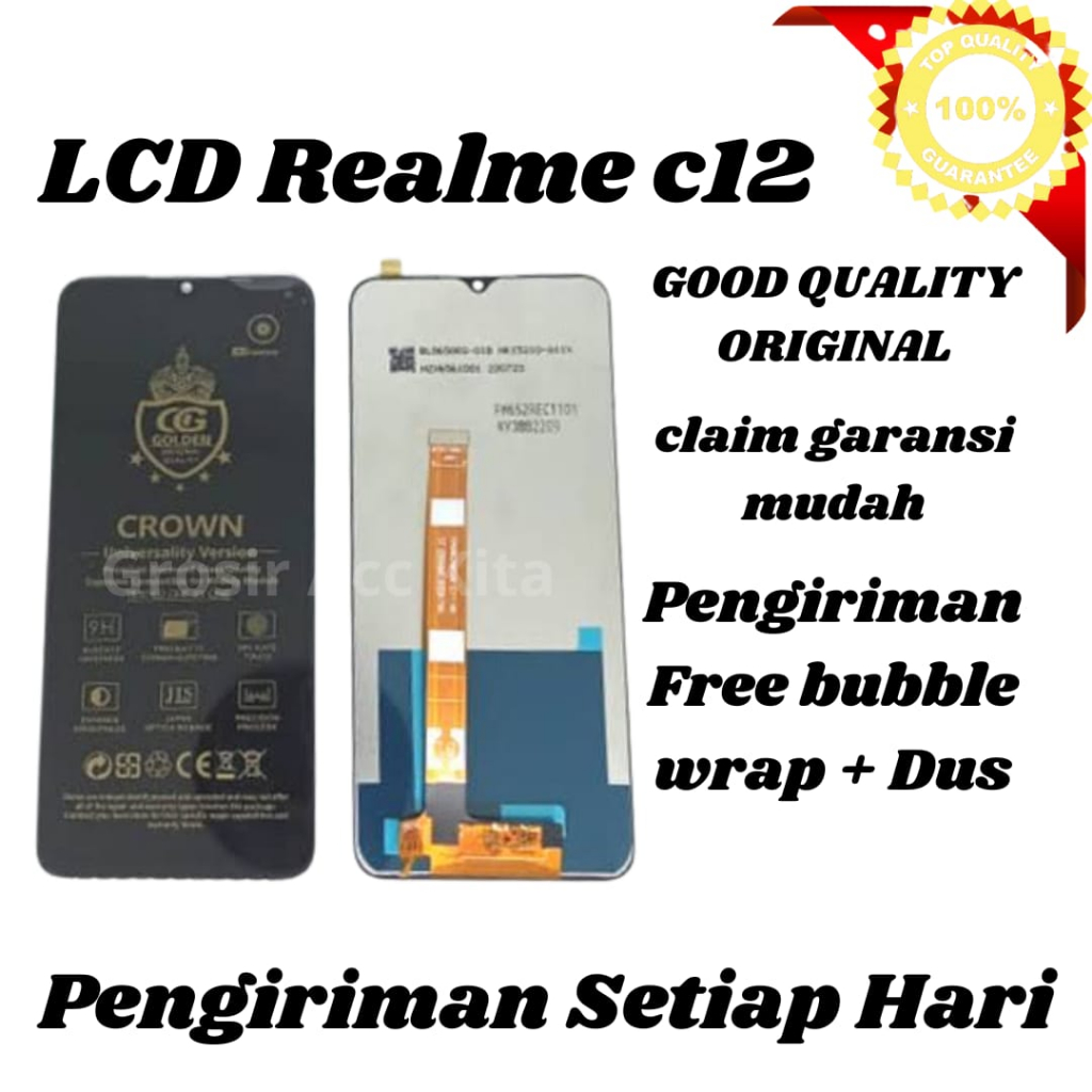 Lcd Touchscreen Realme C12 / Lcd Realme C12 Original