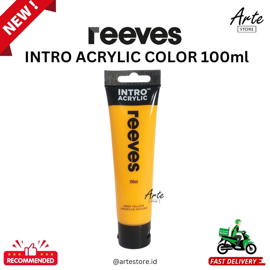 

Cat Acrylic Intro Reeves Deep Yellow 100 ml