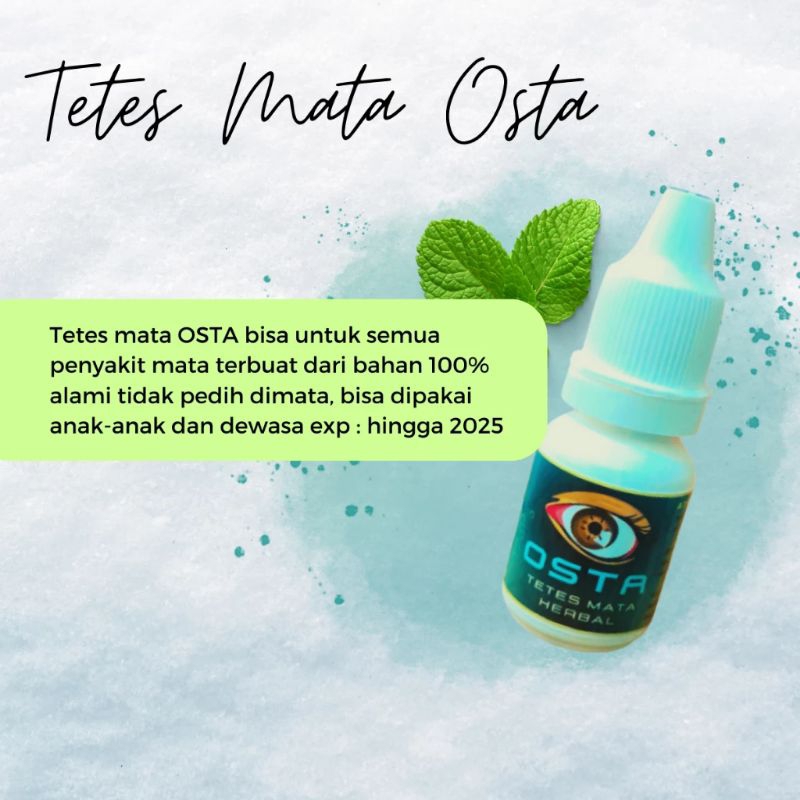 (OSTA) Tetes Mata Herbal/Tetes Mata Herbal