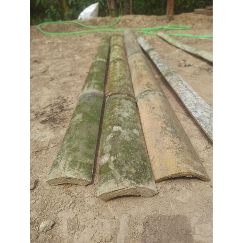 bambu petung panjang 2 meter bahan layang layang lebar 4cm