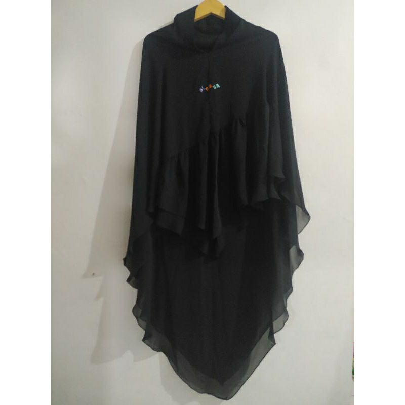 preloved sisesa khimar black