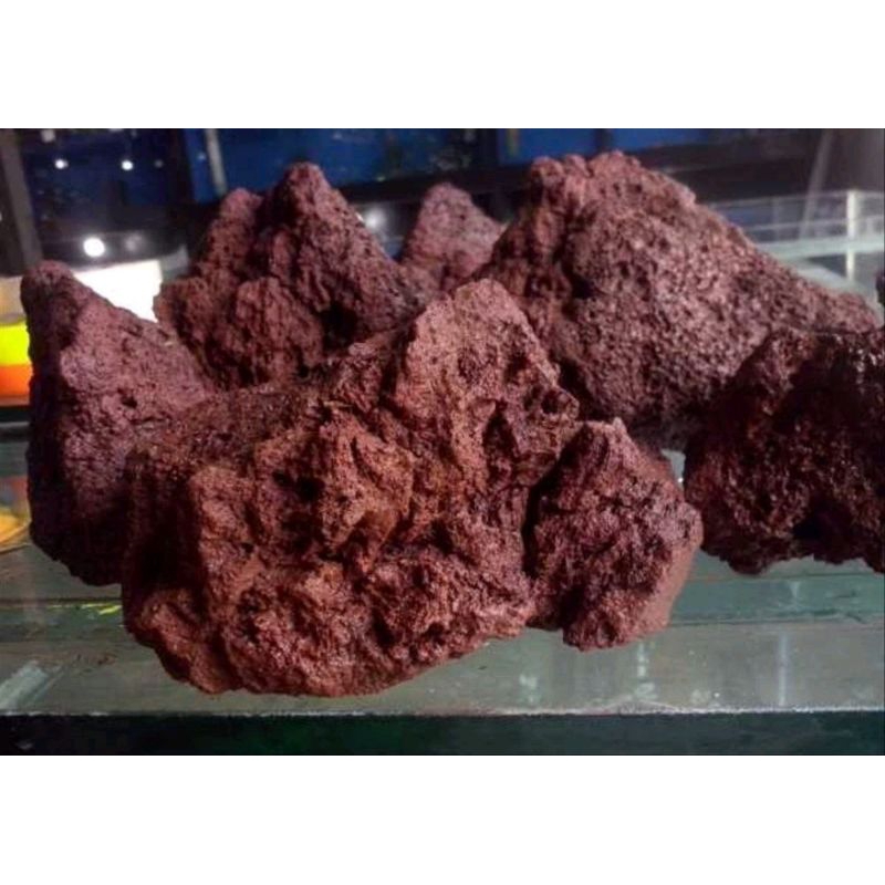 BATU LAVAROCK MEDIA FILTER HARDSCAPE AIR TERJUN AQUASCAPE LAVAROK 1KG