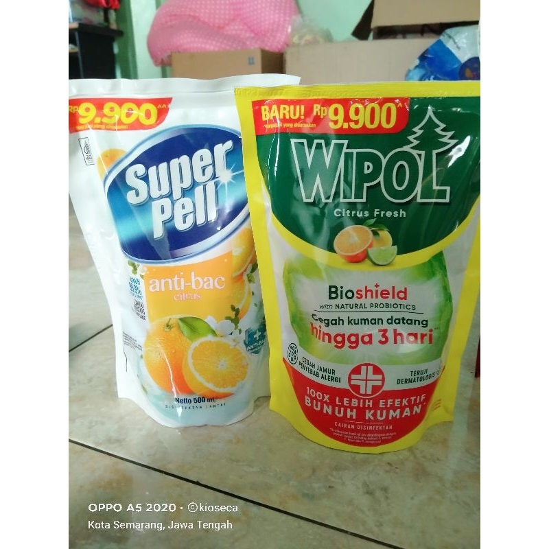 pembersih lantai wipol superpel 500ml
