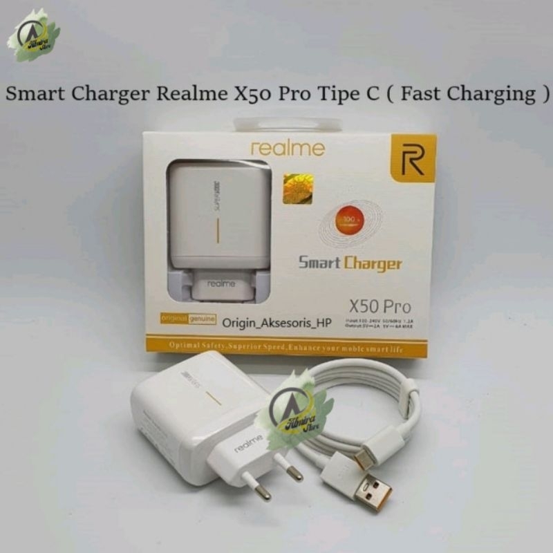 CHARGER REALME SMART X50 PRO TYPE C TYPE Micro FAST CHARGING HP REALME CHARGER KABEL