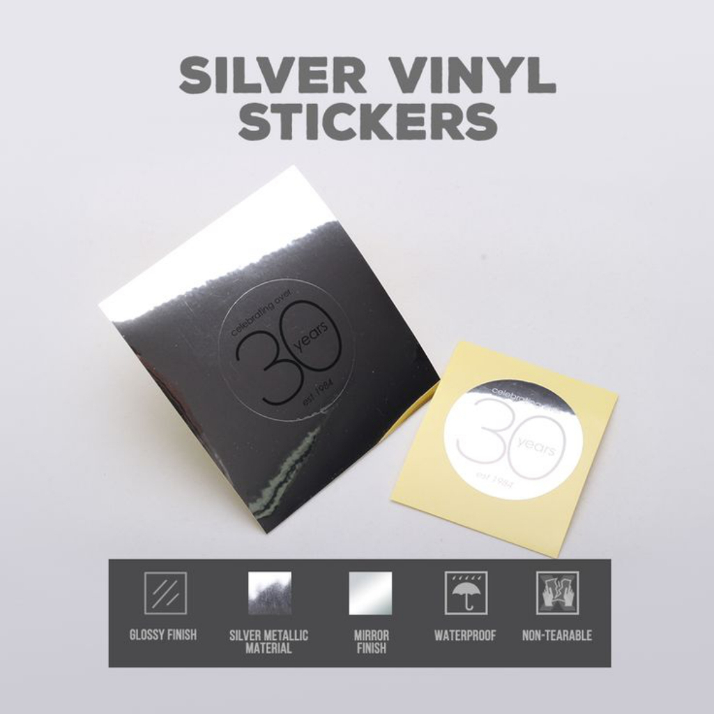 

CETAK STIKER SILVER