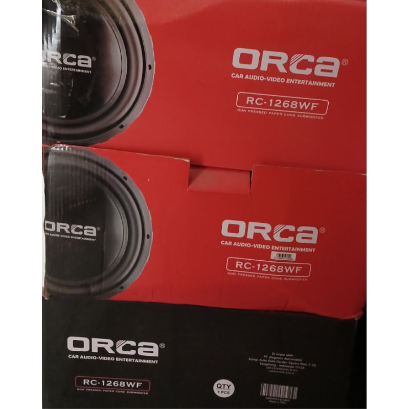 Speaker subwoofer 12in orca RC-1268WF