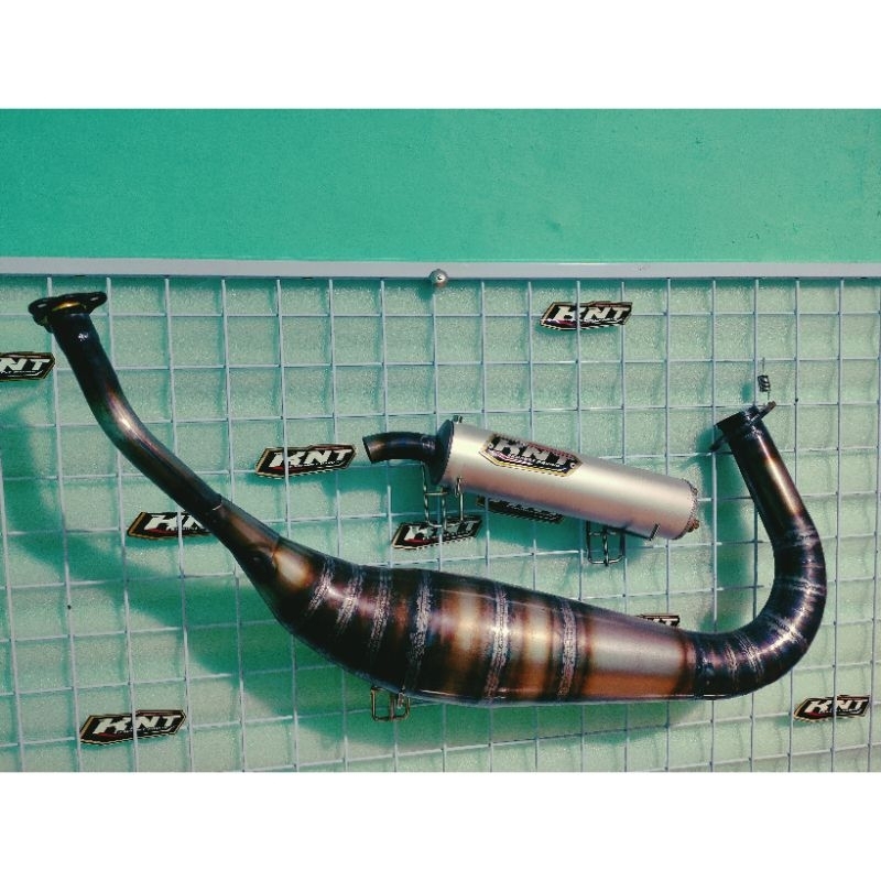 Knalpot Rx king Kolong PDK REPSOL Plat karat