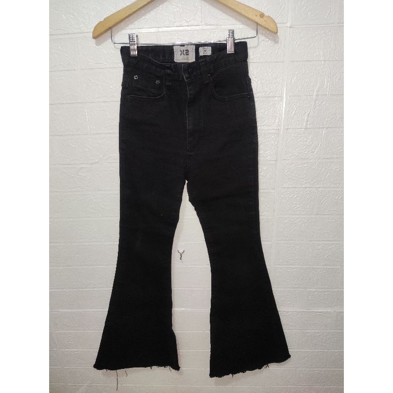 Jeans cutbray rawis size 25 preloved