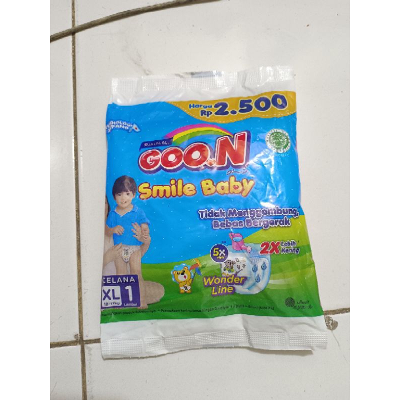 Cod Groon Popok  Kemasan Sachet Ukuran Xl