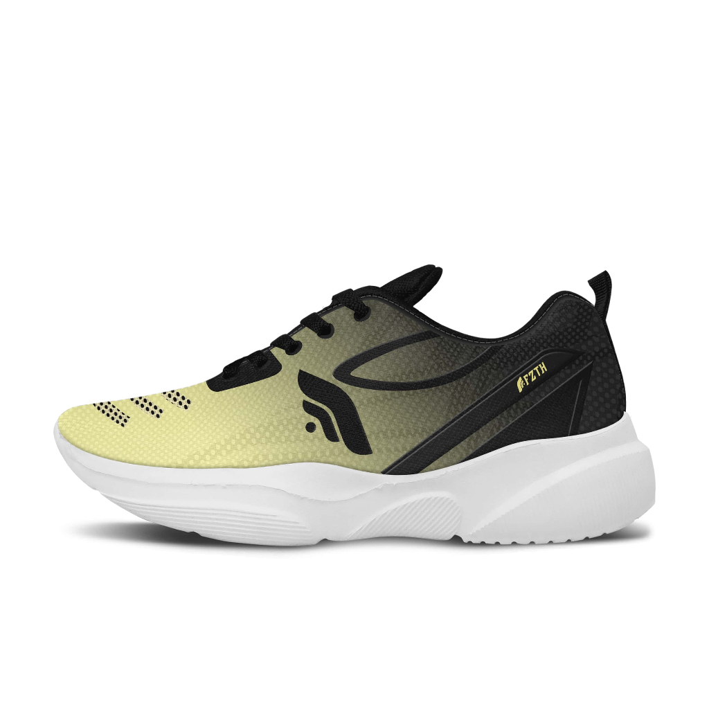 sepatu pria sneakers FZTH FUJI GRADASI HITAM