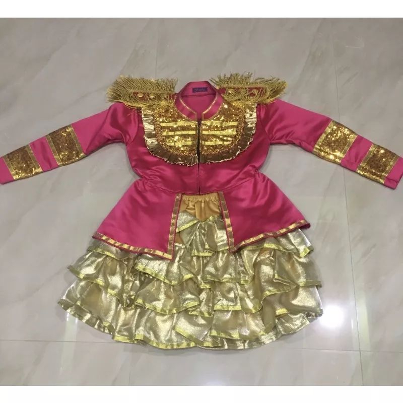 Baju Mayoret Pink Gold