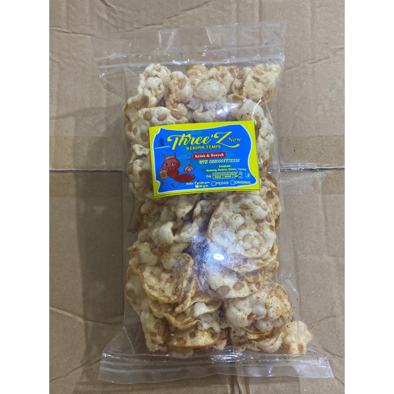

Keripik Tempe Threez,kripik bawang