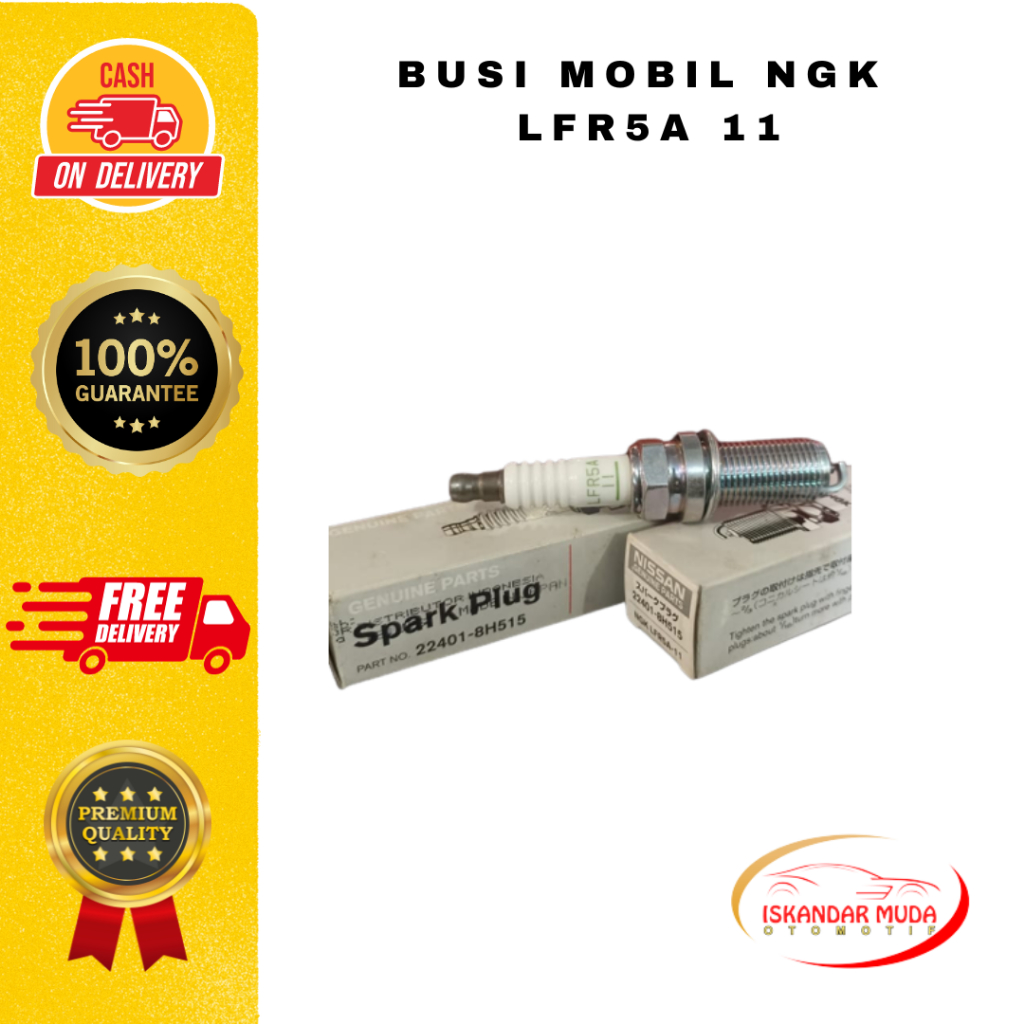 Busi NGK LFR5A-11 ASLI busi mobil NGK NISSAN 100% ORIGINAL