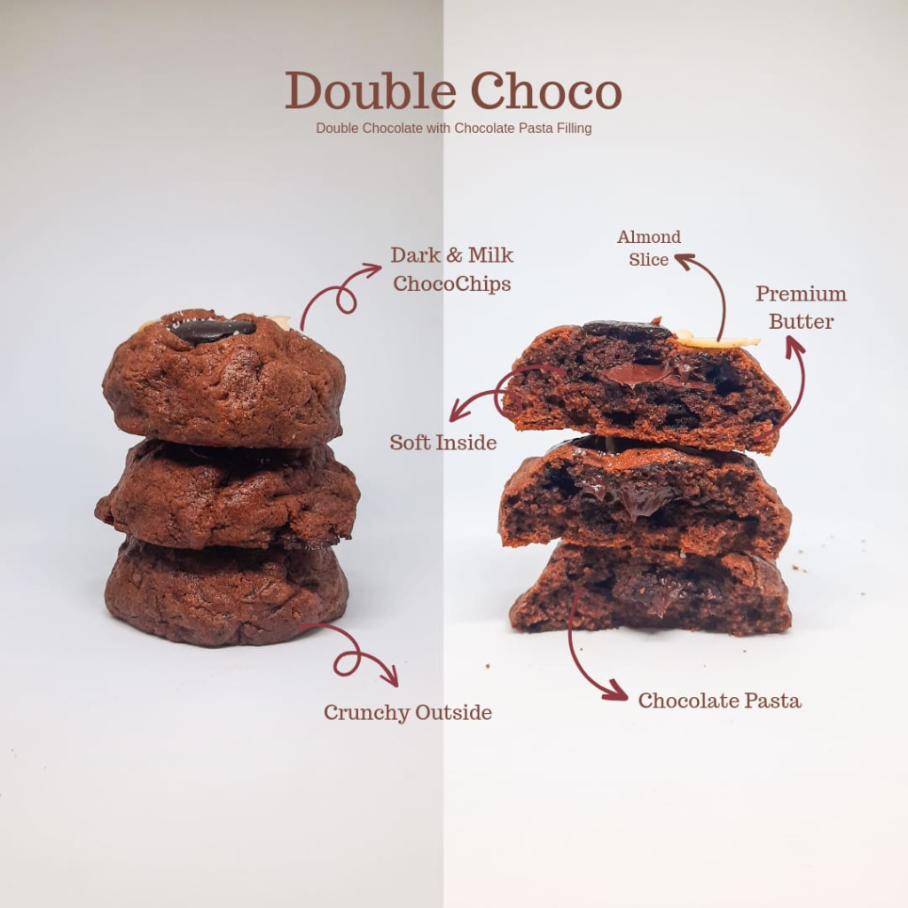 

Soft Cookies Double Choco by Coo 'n Kies (3 pcs/5 pcs per Box) (FREE UHT MILK)