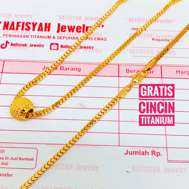 KALUNG MILANO PENGAIT S + LIONTIN BOLA