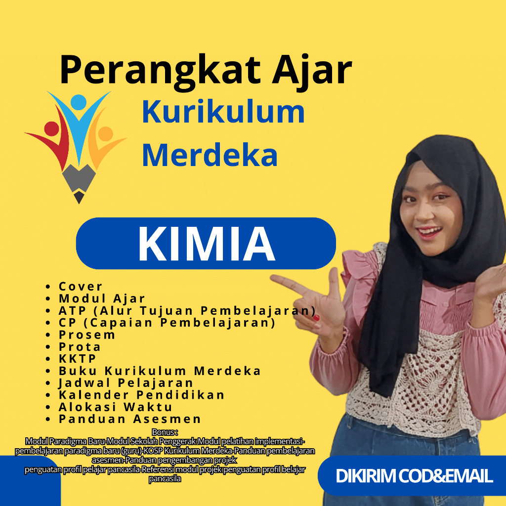 

MODUL AJAR KIMIA KELAS 10 11 12 KURIKULUM MERDEKA