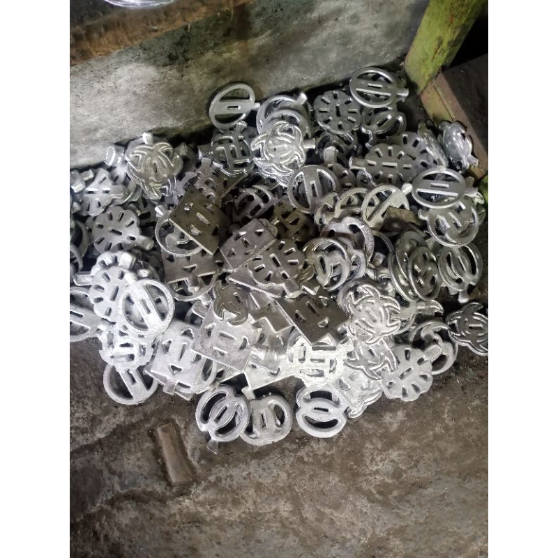 tsuba alumunium mentahan