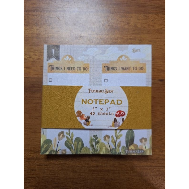 

Paperaica Notepad-Things to do, want to do