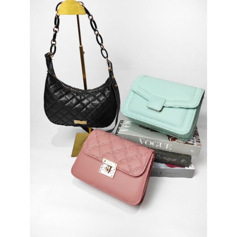3Pcs Paket Usaha Tas Wanita Selempang Terbaru