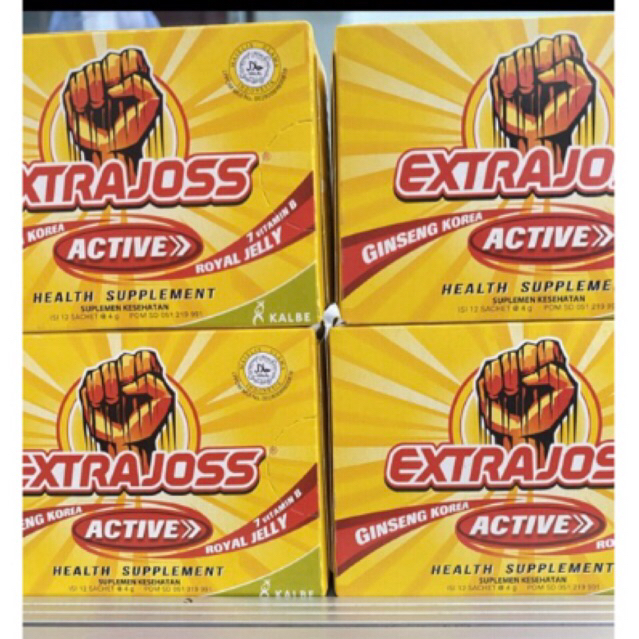 

Extra Joss Active B7 pack(12 sachet)