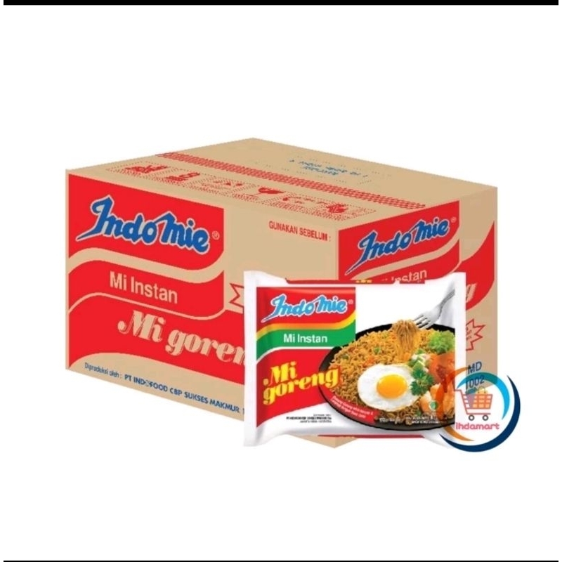 

Indomie goreng 1 dus isi 40