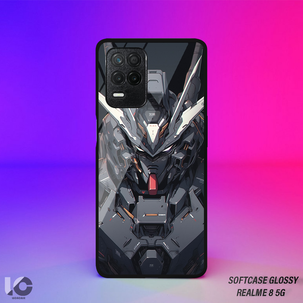 [LR13] Softcase Glossy Realme 8 5G | Case Camera Protector Kesing Kilau Realme 8 5g | Mika Silikon S