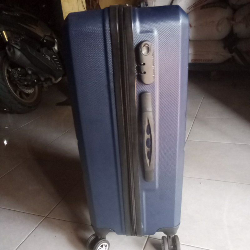 Koper 24 inch Polo bagasi(second 1x pakai)/koper fiber hardcase/koper murah/koper cabin/koper (Secon