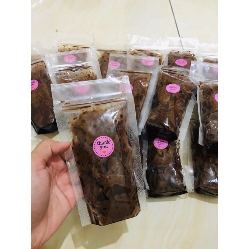 

Kripik pisang coklat lumer