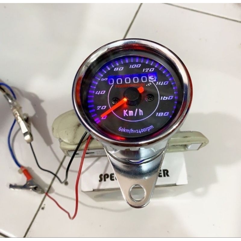 Speedometer Kilometer Jarum led All Motor