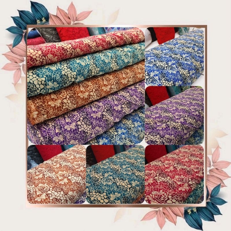 Asia Textile~Sifon Haikom Motif Batik