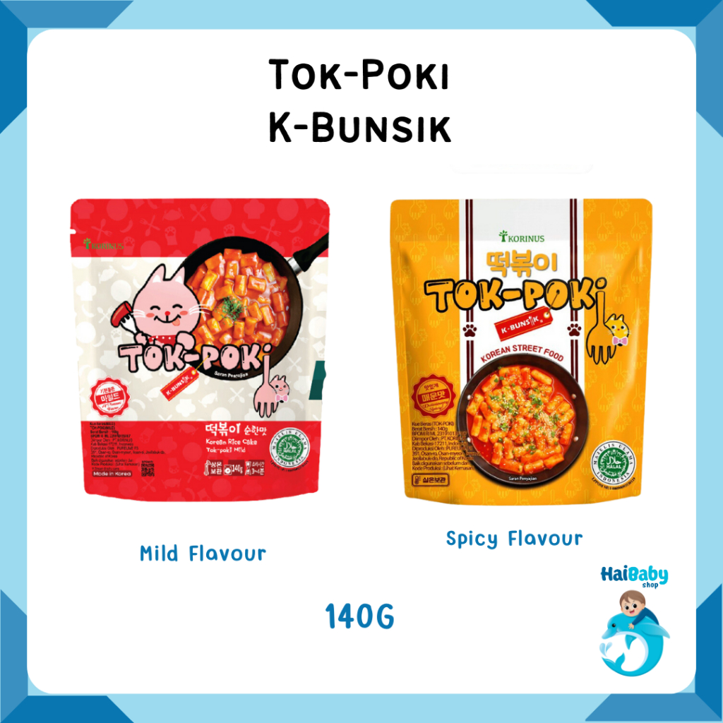 

Korinus K - Bunsik Tokpoki Instan Halal MUI/K - Bunsik Tokpoki MILD