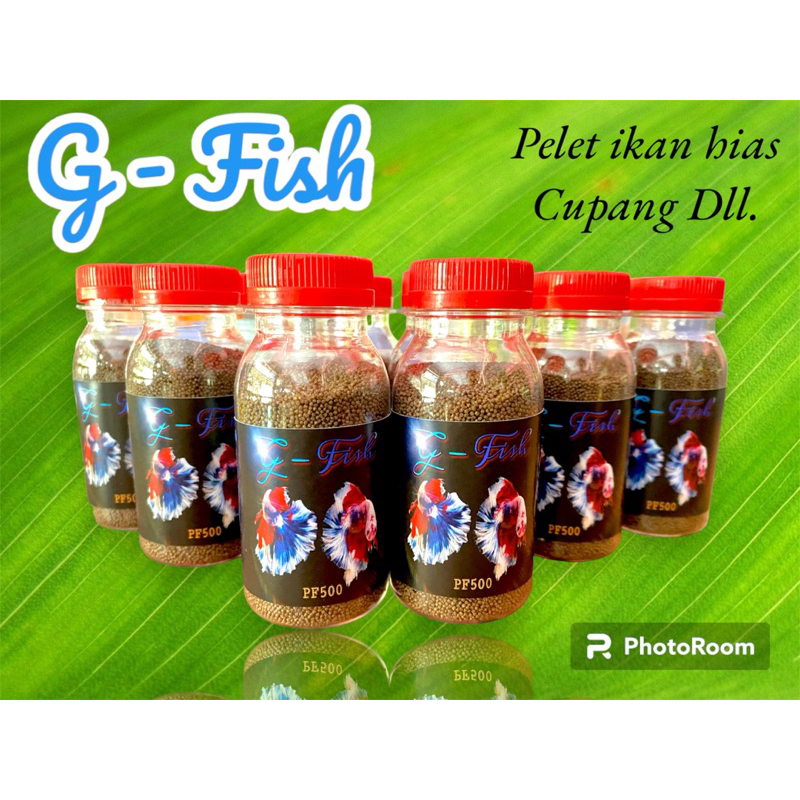 PAKAN IKAN | PAKAN IKAN HIAS | PAKAN CUPANG | G Fish | pf 500