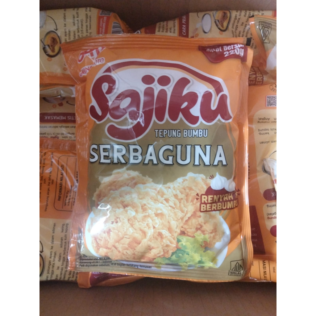 

Sajiku Tepung Bumbu serbaguna 220 gram