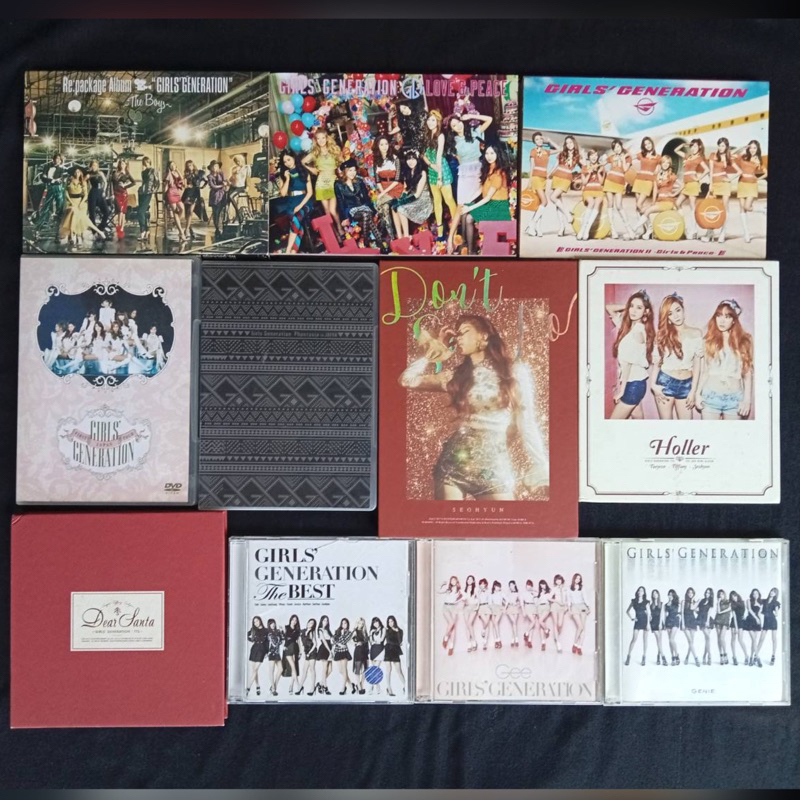 Snsd Girls Generation Album ONLY Korea Japan Concert CD/DVD