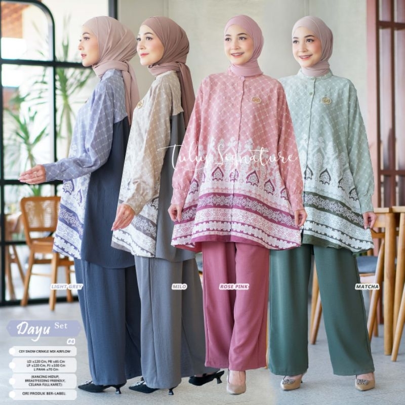 DAYU SET BY TULUS SIGNATURE