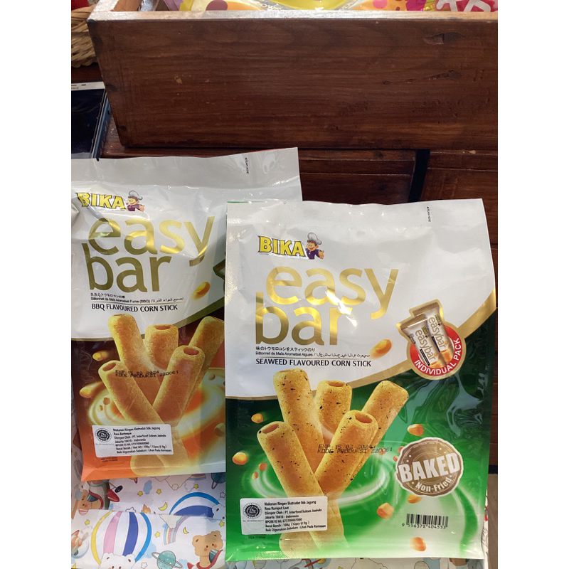 

BIKA EASY BAR BBQ CORN STICK & SEAWEED FLAVOUR (12pcs)