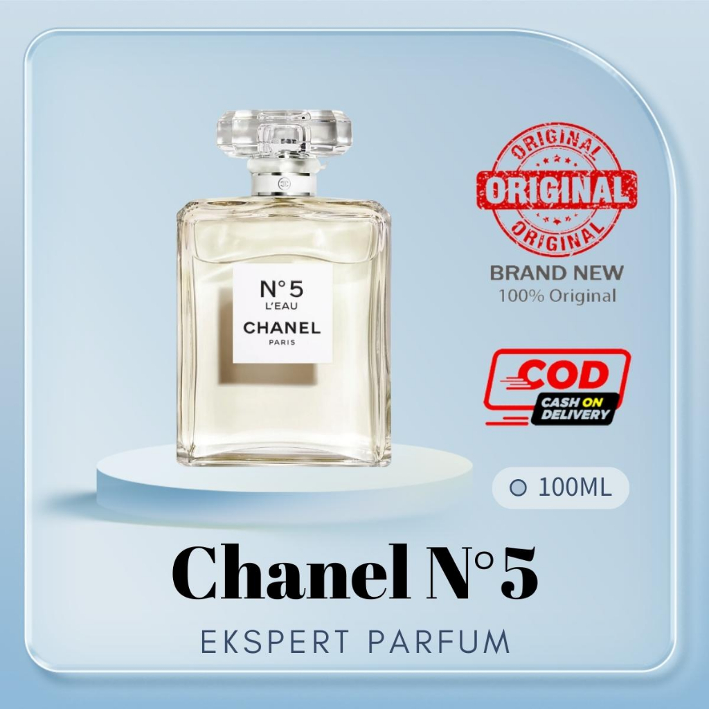 【100% ORIGINAL】CHANEL n5 chanel no 5 perfume  L`EAU parfum (klasik) N°5 parfum wanita wewangian abad