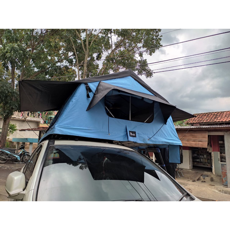 Rooftent tenda atap mobil ukuran 220x120 premium