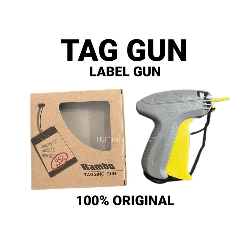 

Tag gun rambo (untuk memasang tekpin)
