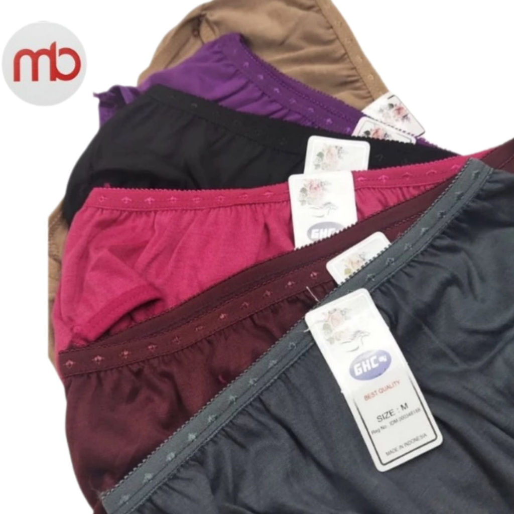 Celana Dalam Wanita Katun/CD GHC Wanita Isi 6pcs