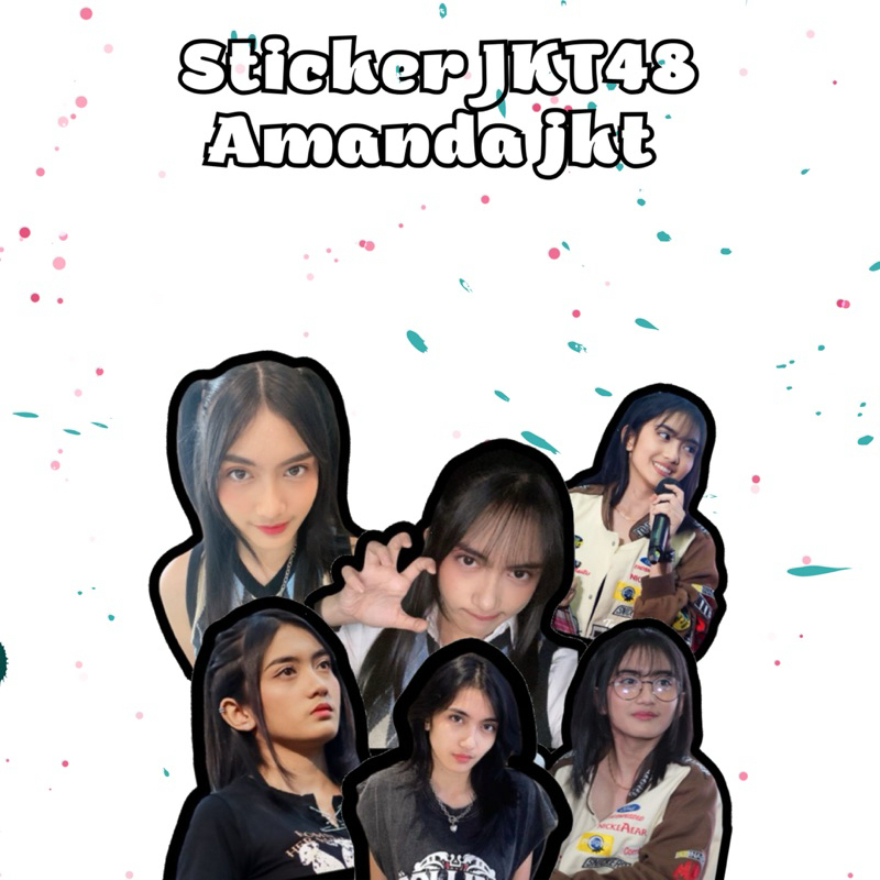 Sticker AMANDA JKT48 WOTA