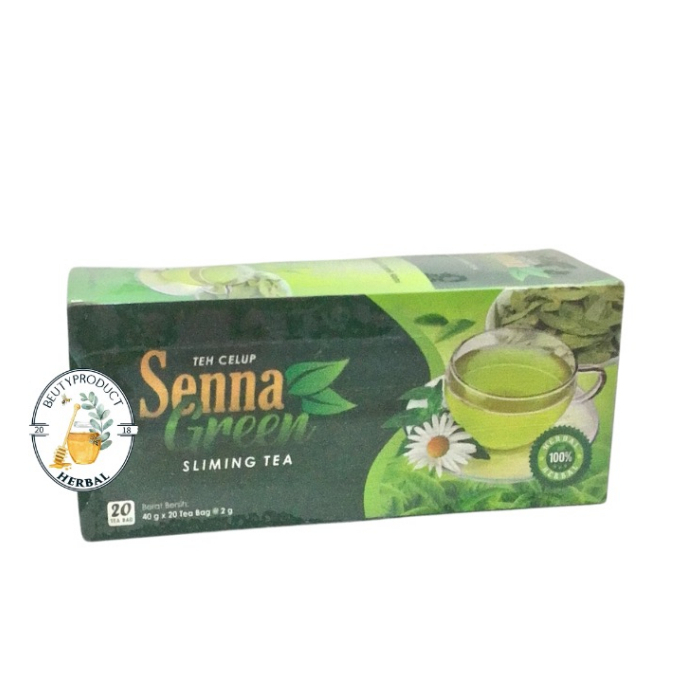 teh celup senna green life a herbal,jati cina,teh hijau,teh herbal