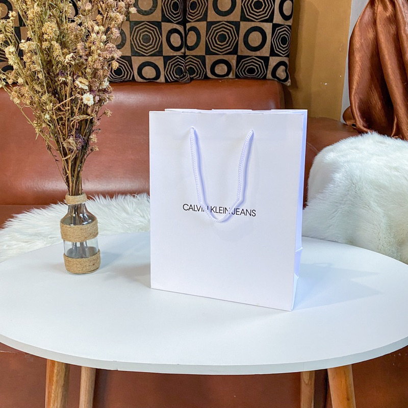 Paper Bag Calvin Klein Jeans Paperbag Baju