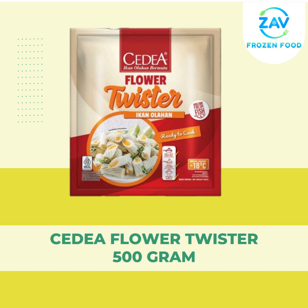 

CEDEA FLOWER TWISTER 500 GRAM