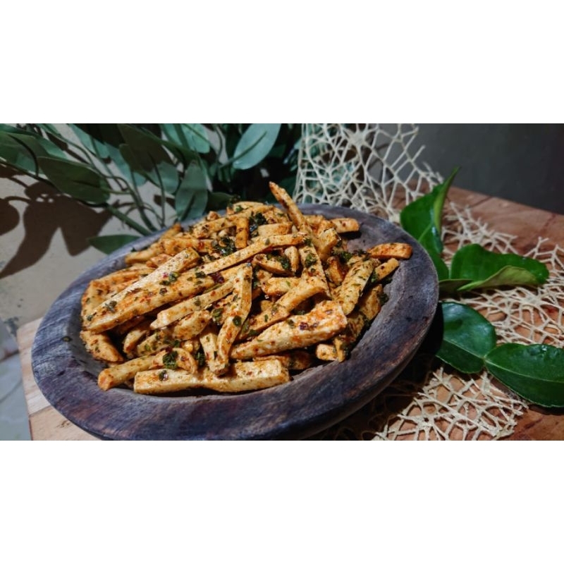 

Basreng Pedas Daun jeruk 500gr